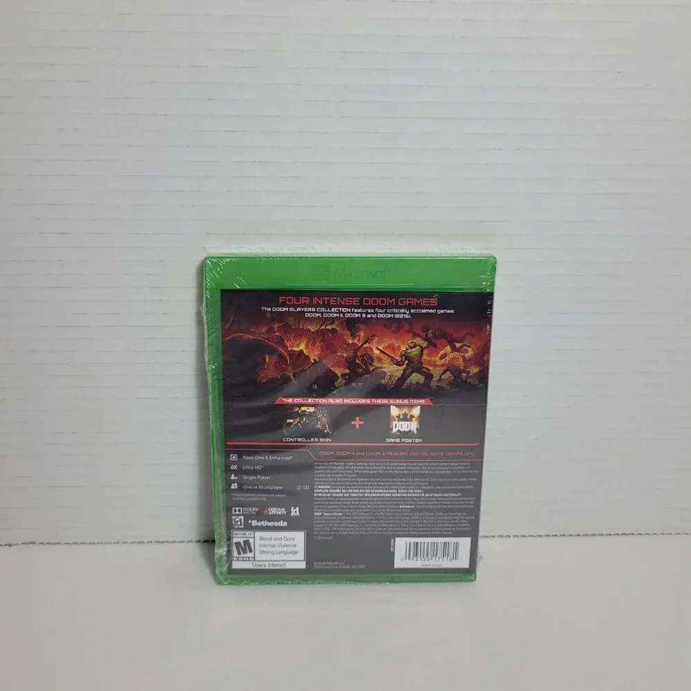 Doom Slayers Club Collection Microsoft Xbox One New Sealed
